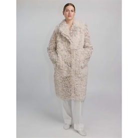 Utzon Caprina frakke, Silver Mink